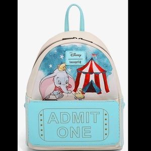 Loungefly Disney Dumbo Admit One Mini Backpack